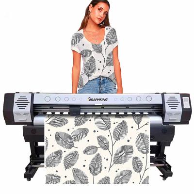 China Best-selling Large Format Sublimation Printer Machine Wide Dye Textile Sublimation Cloth Transfer Printer Retail Printer for sale