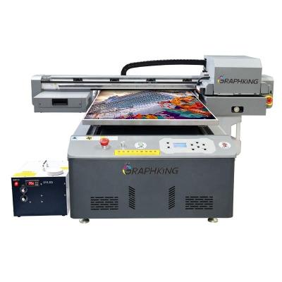 China Retail Universal 6090 Flat Bed UV Printer for Ceramic and Plastic Wood Glass for sale