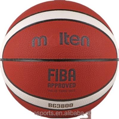 China Official Molten Basketball BG3800 Basketball Ball Molten Size 7 5#6#7# Gg7x Gg7 Gmx7 Gf7 BG3800 Basketball Basquet Height And Weight for sale