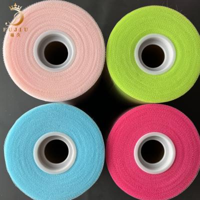 China Colorful Polyester Tear-Resistant Tulle Fabric Rolls Wedding Party Tulle Rolls 6