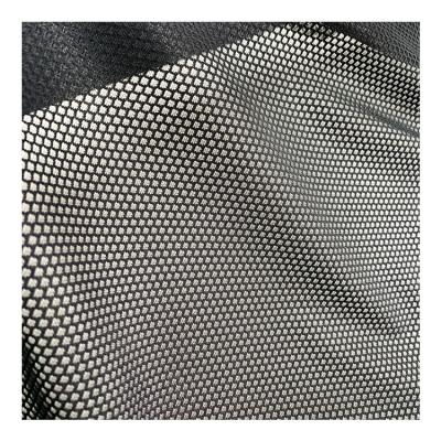 China Tear-Resistant Mesh Micro Elastic Fabric Breathable Elastic Knitted Fabric For Sportswear for sale