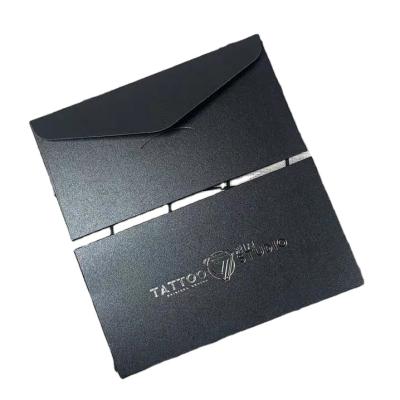 China Custom High Quality Invitation Card Package Invitation Envelope Pearl Paper Envelope for sale