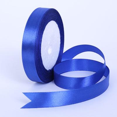 China Wholesale High Quality Recyled 1cm Satin Ribbon Polyester Ribbon In Stock for sale