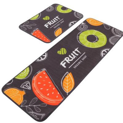 China Factory Direct Sales Household Floor Washable Waterproof Kitchen Mat Anti Slip for sale