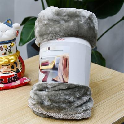 China Modern Super Soft Plush Sofa Bed Flannel Fleece 100% Polyester Fuzzy Throw Blanket for sale