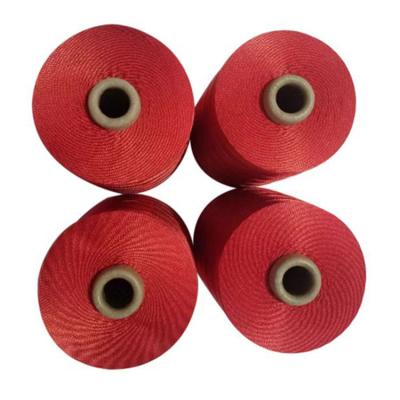 China 100% Anti-bacteria Sewing Thread 210D Polyester Yarns Good Abrasion Resistance 100% Sewing Thread for sale