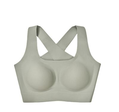 China 2022 Breathable Custom Sports Bra High Quality Gym Yoga Women New Seamless Lift Up Fitness For Women for sale