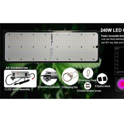 China Seed Seed Grown Green Samsung Lm301B Full Spectrum LED Quality Board 240W Pre Assembled Led Grow Light for sale