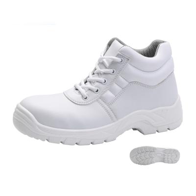 China Factory Direct Sales White Men's And Women's Safety Shock Resistant/Puncture Resistant Shoes With Steel Toe Cap for sale