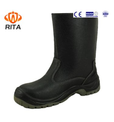 China Genuine Steel Toe Winter Fashion Boots Men's Work Winter Boots Warm Boots for sale