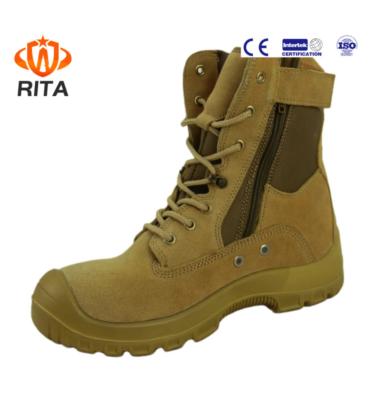 China 2021 new high quality hot-selling military men's military combat leather boots for sale