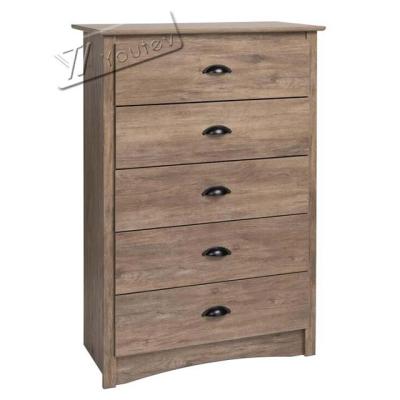 China New Design Bedroom Furniture 5-Drawer Modern High Quality Hot Selling Dresser Vanity Dresser for sale