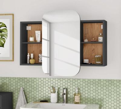 China Factory Directly Hot Sale Wall Art Decorative Luxury Wall Mounted Modern Bathroom Mirror for sale