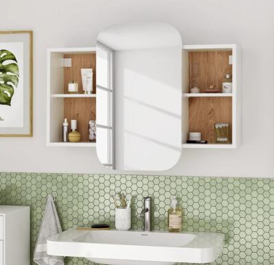 China Wholesales modern bathroom cabinet with mirror storage cabinet bathroom for sale