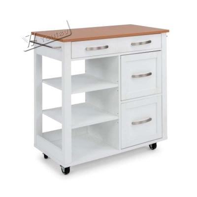 China PANEL Excellent Quality Low Price Multi-Drawer Kitchen Furniture Portable Kitchen Cart for sale