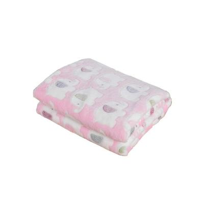 China Wholesale Custom Paw Print Pet Cat Dog Blanket Towel Blanket Cheap Pet Blanket Breathable High Quality for sale