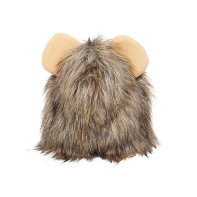 China Viable High Quality Custom Wholesale Cheap Pet Clothes Winter Pet Hat Wig Cat Clothes Cat Clothes for sale