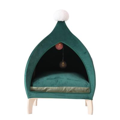 China Wholesale High Quality Sustainable Pet Beds & Accessories Custom Cheap Pet Bed Wood for sale