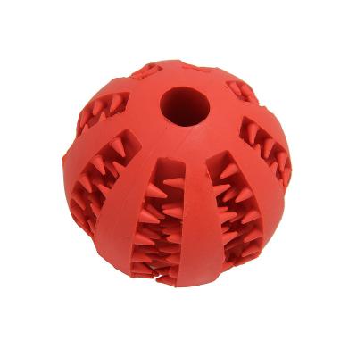 China Wholesale Custom Viable High Quality Cheap Rubber Ball Toys Snacks Dog Pet Toys for sale