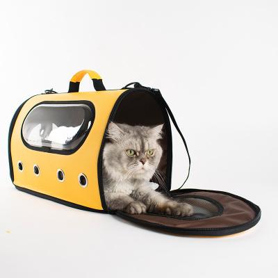 China Wholesale Custom Cheap Carrier Bag High Quality Breathable Pet Easy Take Out Foldable Pet Carrier Bag for sale