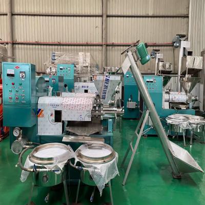 China Cotton Seed.etc Industrial Machinery Small Scale Palm Oil Screw In Beral Oil Press And Oil Machinesxre Cold Screw Press Machine 6yl 100 for sale