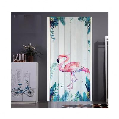 China Modern Fine Quality Pvc Stampa Folding Dividers Door for sale