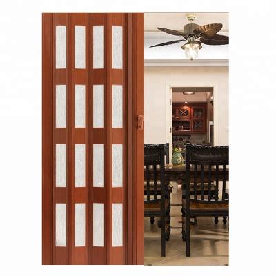 China Latest design luxury modern folding living room internal folding door for sale