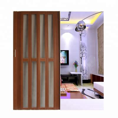 China Cheap Accordion PVC Folding Custom Closet Doors for sale