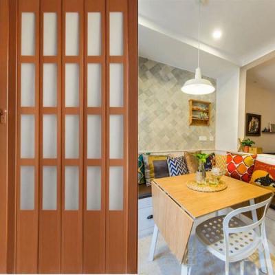 China New modern fine quality plastic door with 6mm glass thickness for sale