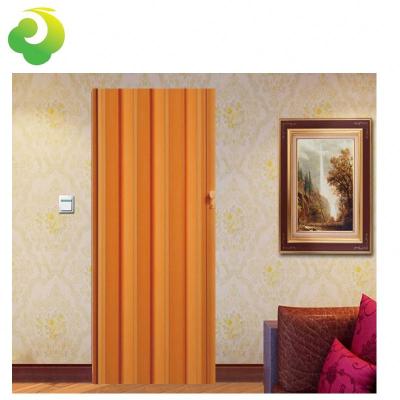 China 10mm Modern Double Layer PVC Plastic Accordion Door Accordion Folding Door for sale