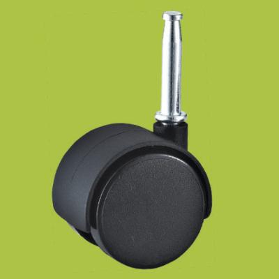 China high quality furniture casters long insert stem black caster for sale