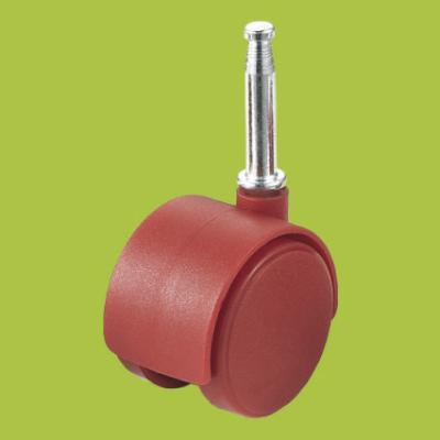 China high quality furniture casters long insert stem red caster for sale