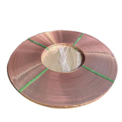 China High quality 7mm-600mm copper strip coil of various industries, or as required pure copper strip for different industries for sale