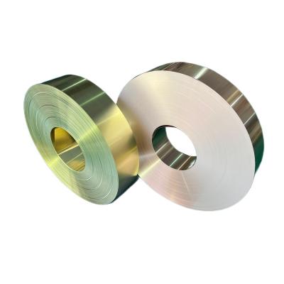 China Various Industries Wholesale High Quality Brass Band 63.0-68.5% High Density Roll Brass Strip for sale