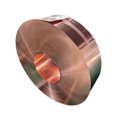 China Various Industries 2023 Wholesale High Quality Red Copper C11000/C1100 Customer Size Copper Strip Reel for sale