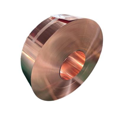 China Various Industries TP1 TP2 C1201 C1220 Copper Strip Red Copper Coil For Optical Electronic Collector for sale