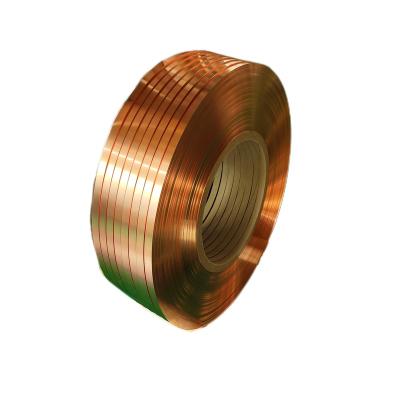 China Various industries Direct Wholesale Good Quality Red Copper Strip 99.97% Oxygen-Free Copper For Electronic Vacuum Devices for sale