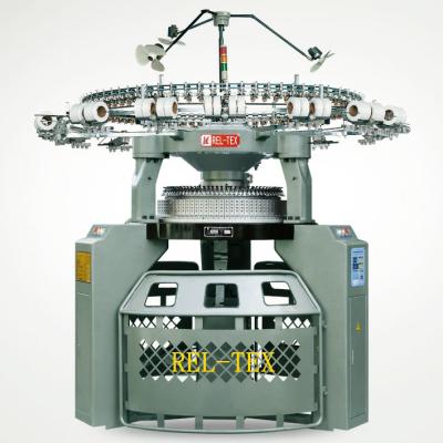 China Bodysize Double Weft Jersey / Interlocking Rib Circular Knitting Machine for sale