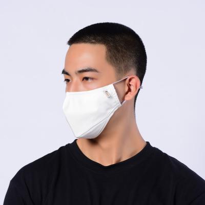 China Reusable washable antibacterial > 99% Reusable Particle Filtering Half Mask Metal Nose Clip Internal Adjustable Cloth Mask With Inseparable Filter for sale