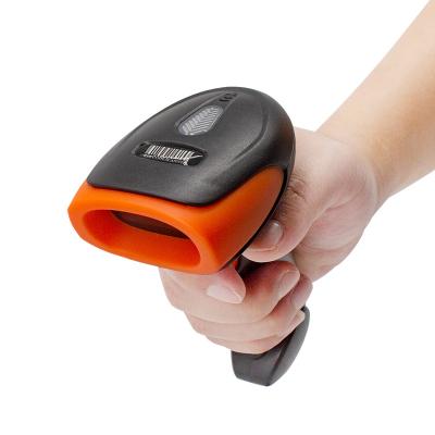 China Supermarket CQH5600BG QR Code Reader Wireless BT 2.4G 1D 2D Handheld Barcode Scanner for Store Supermarket for sale