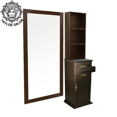 China Durable Popular Style Beauty Mirror Makeup Furniture Station With Drawers for sale