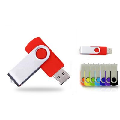 China Factory price metal custom logo 4GB swivel usb flash drives corporate gifts for sale