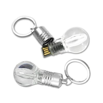 China OEM Plastic USB 2.0 Memory Stick Lamp 4GB 8GB 16GB 32GB Bulb Shape Pen Drive for sale