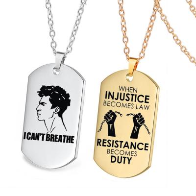 China Professional Custom Metal Logo Laser Engrave Custom Metal Stainless Steel Dog Tag for sale