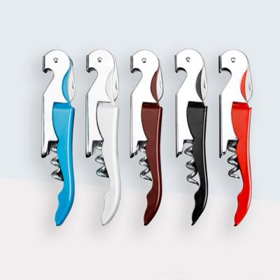 China Wholesale Stocked Metal Stainless Steel Corkscrew Seahorse Knife Wine Bottle Openers for sale