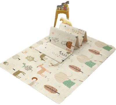 China Eco-friendly Baby Play Mat Crawling Mat Double Surface Baby Carpet Rug cartoon animals Developing Mat for Children Game Pad Design is random for sale