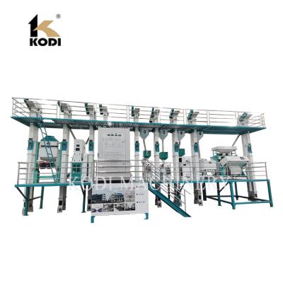 China High quality rice milling and polishing rice milling equipment with rice grader for sale