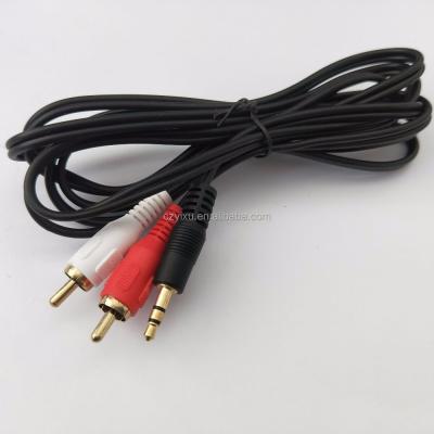 China Stereo A/V 3.5 Audio Cable 3.5 Male To 2rca Cables Good Sale for sale