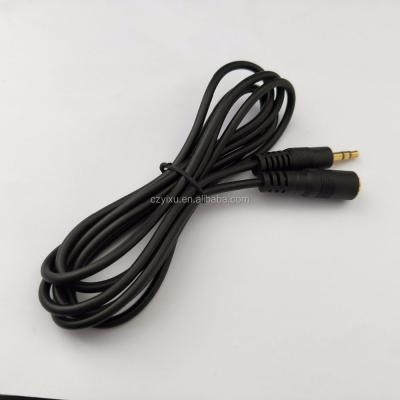 China AV 3.5mm Mali Stereo to Femail Cables for sale