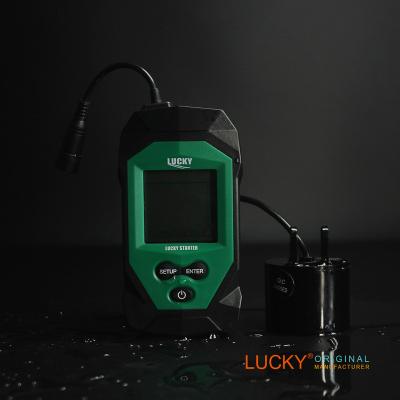 China LUCKY FL068-T Fishing Sonar Hot Selling PESCA Fish Finder Mobile Ecosonda Lucky Start FL068-T Magnifier for sale